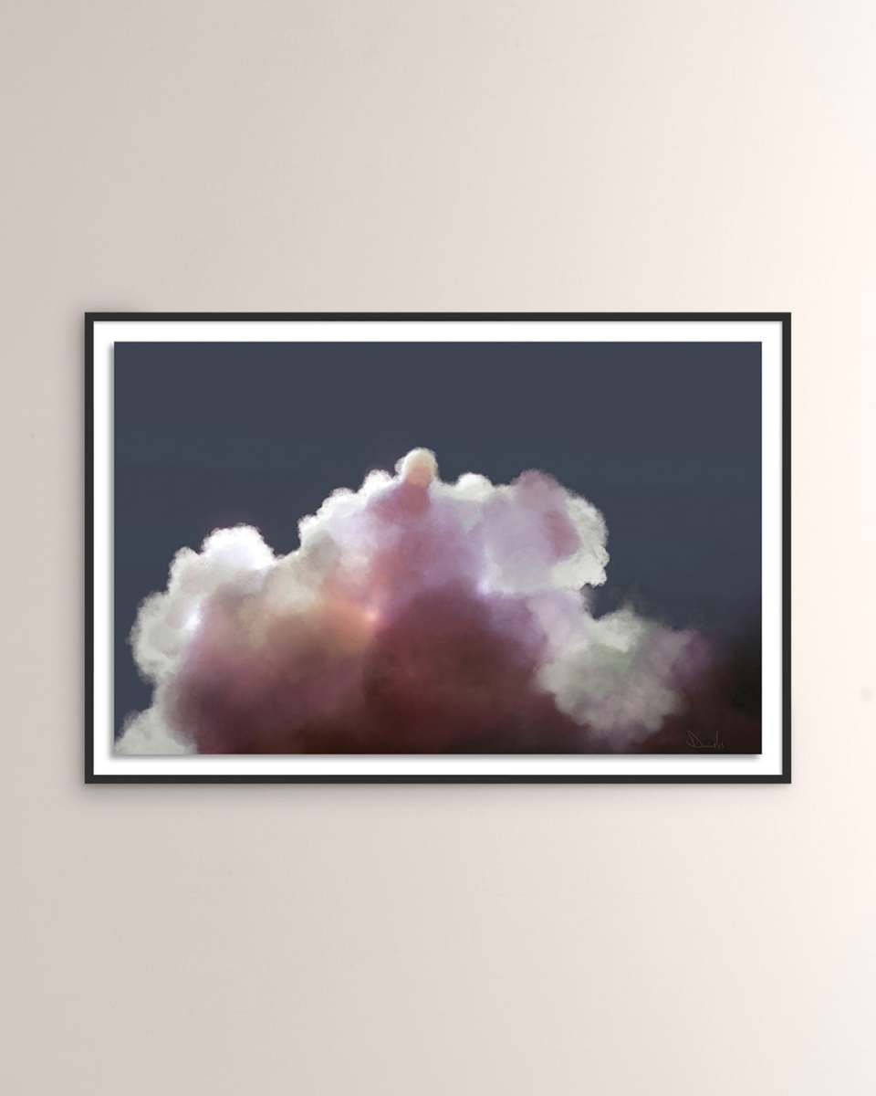"Clouds" Framed Photographic Print by Dan Hobday